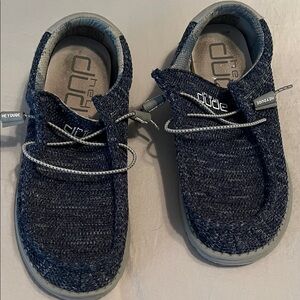 Hey Dude Men's Navy Loafers